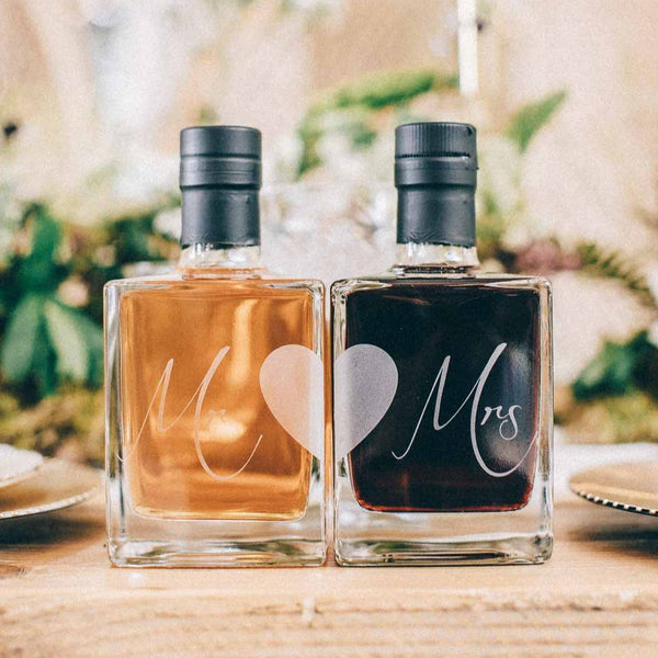 Mr and Mrs Personalised Gin Set