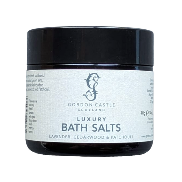 Lavender, Cedarwood & Patchouli Luxury Bath Salts 40g