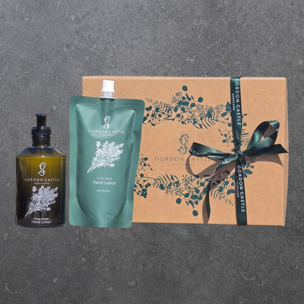 Flower Garden Hand Lotion Bottle For Life & Refill Gift Set - 350ml
