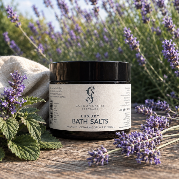 Lavender, Cedarwood & Patchouli Luxury Bath Salts 40g