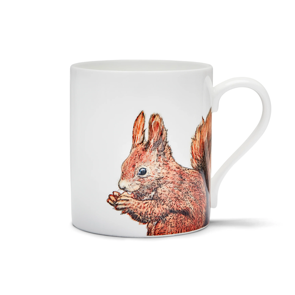 halcyon days woodland wildlife squirrel mug