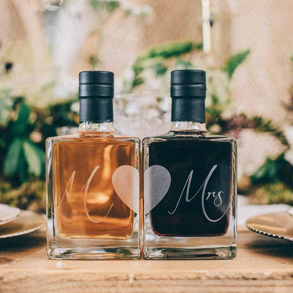 Mr and Mrs Personalised Gin Set