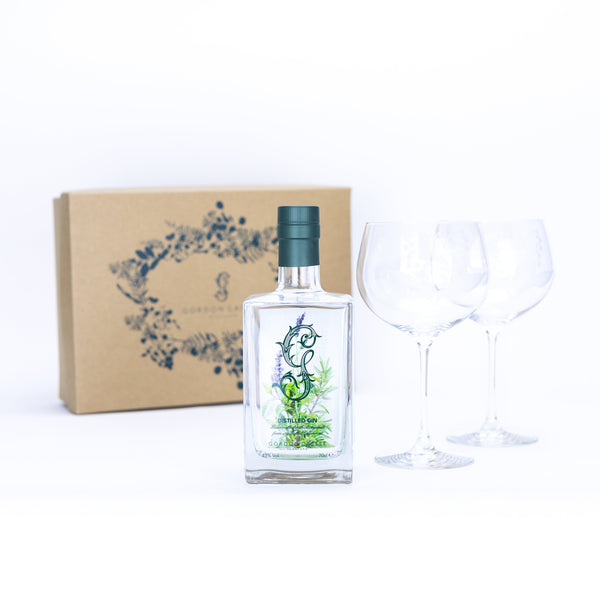 Gordon Castle Gin & Engraved Glass Gift Set